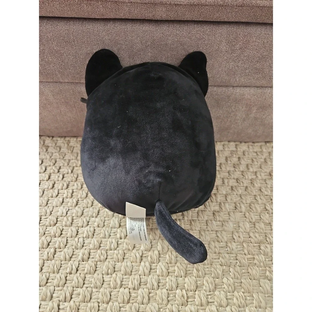 Squishmallow Cleo the Cat Halloween Black & Green Kitten Kellytoy Plush